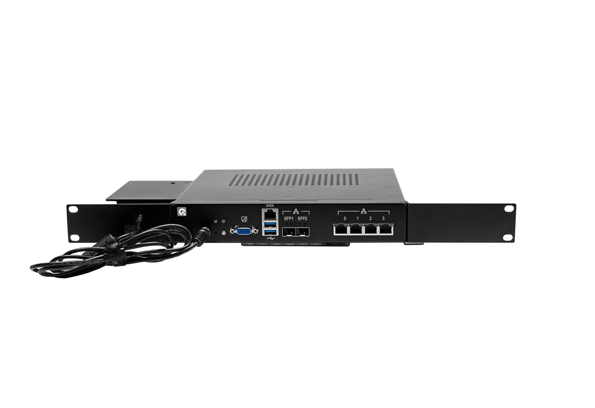 Сервер специализированный S100DC 1U, Atom C3338/C3338R, до 4 накопителей, ОЗУ до 32 ГБ DDR4