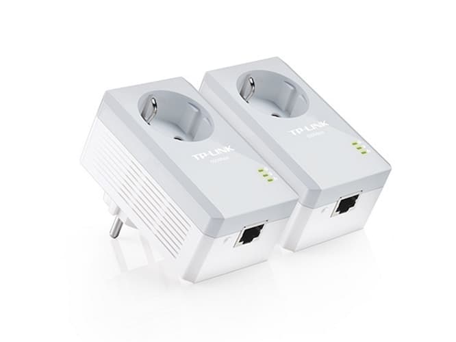 Адаптеры комплект Powerline AV600 до 600 Мб/с 1хEthernet 10/100 Мб/с