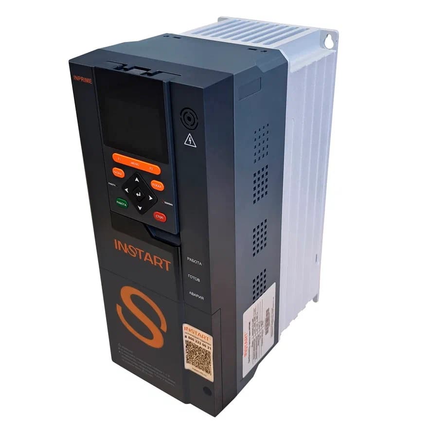 Преобразователь частоты 1.1 кВт 3,1 А, 3 342-440В, IP20, Modbus RTU, встроенный тормозной модуль, съемная панель