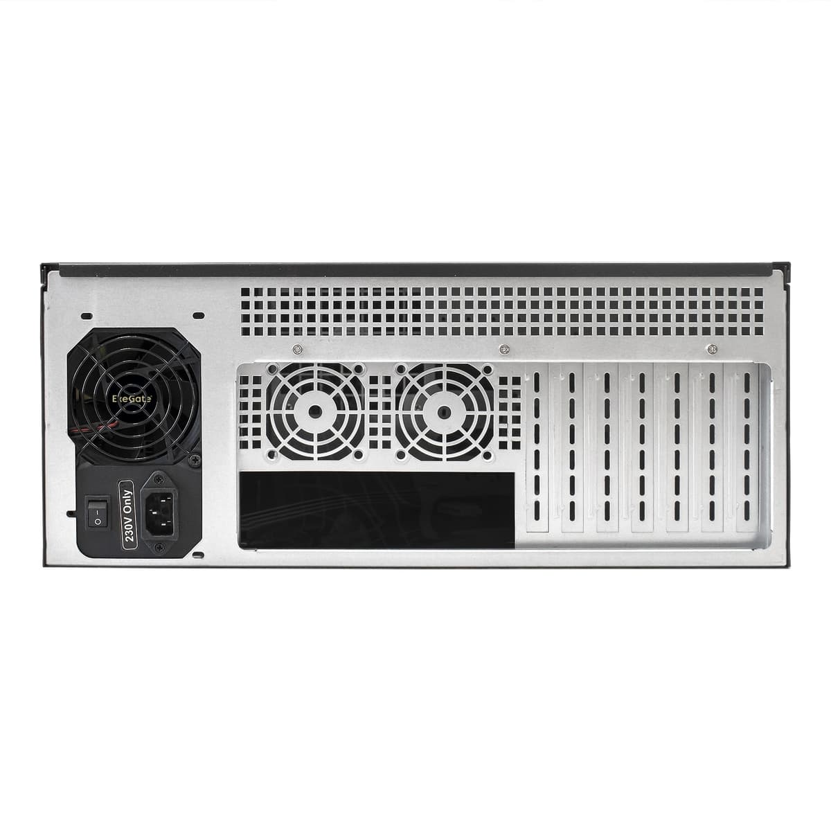 Серверный корпус 4U, 19'' стоечный, глубина 390 мм, БП 800W, USB