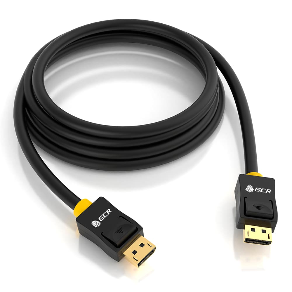 Кабель DisplayPort 1.2 20M на 20M, 10 м., черный