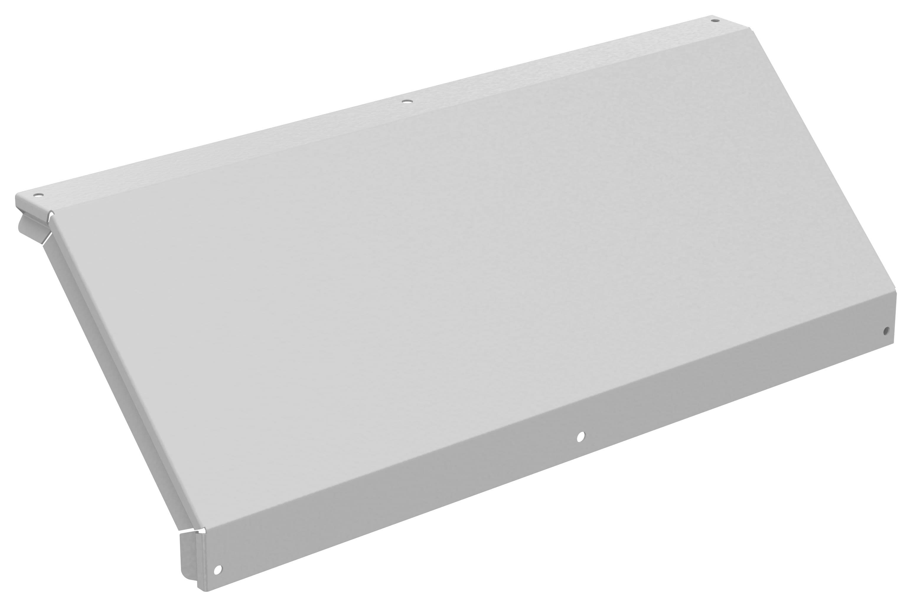 ESCA 5 Кр. пов. верт. внеш. 90град 80х600-1,2 RAL 9016 IEK