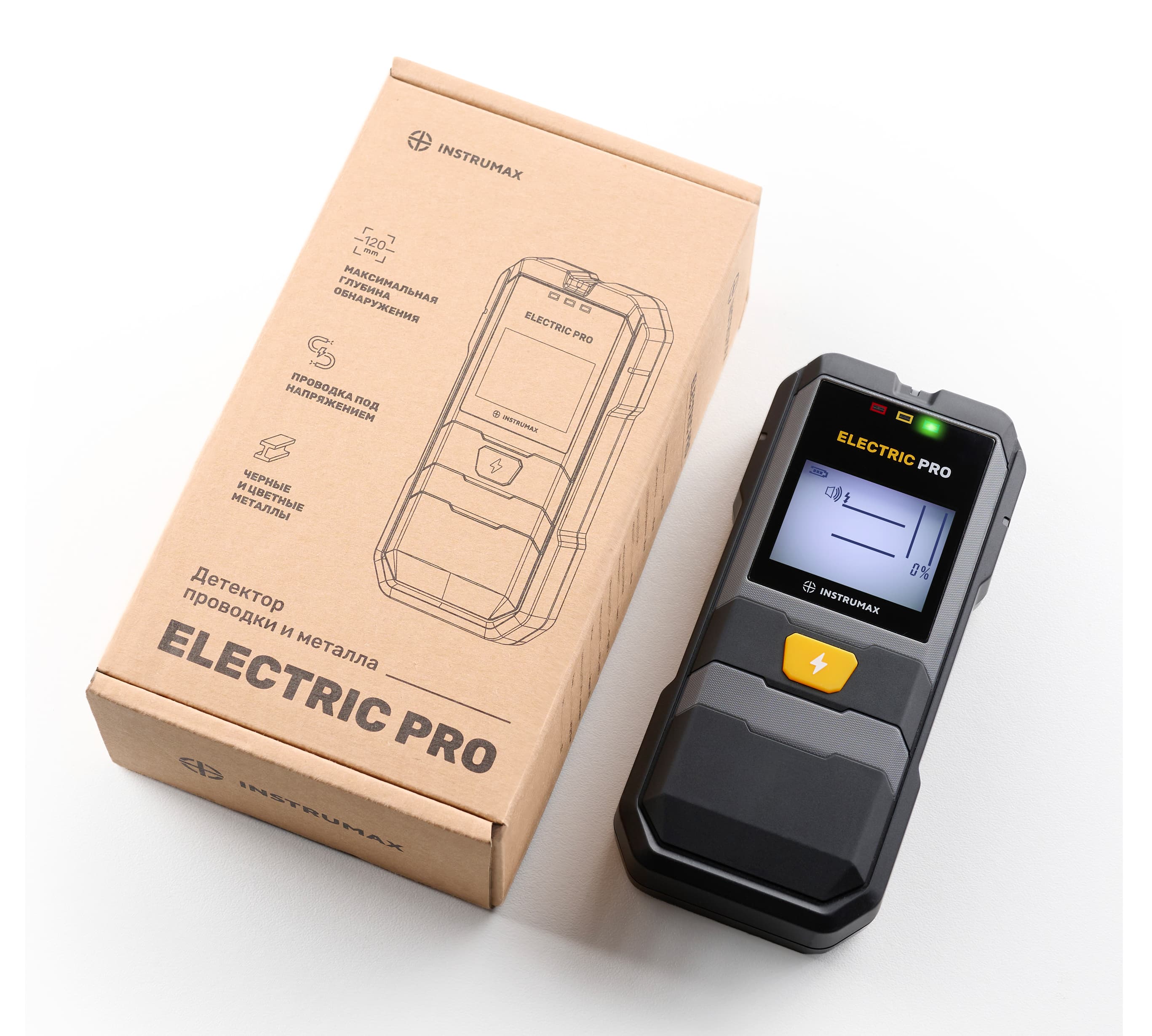 Детектор скрытой проводки профессиональный        ELECTRIC PRO