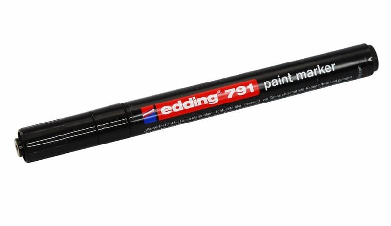 Маркер Edding-791 эмаль 1-2 мм