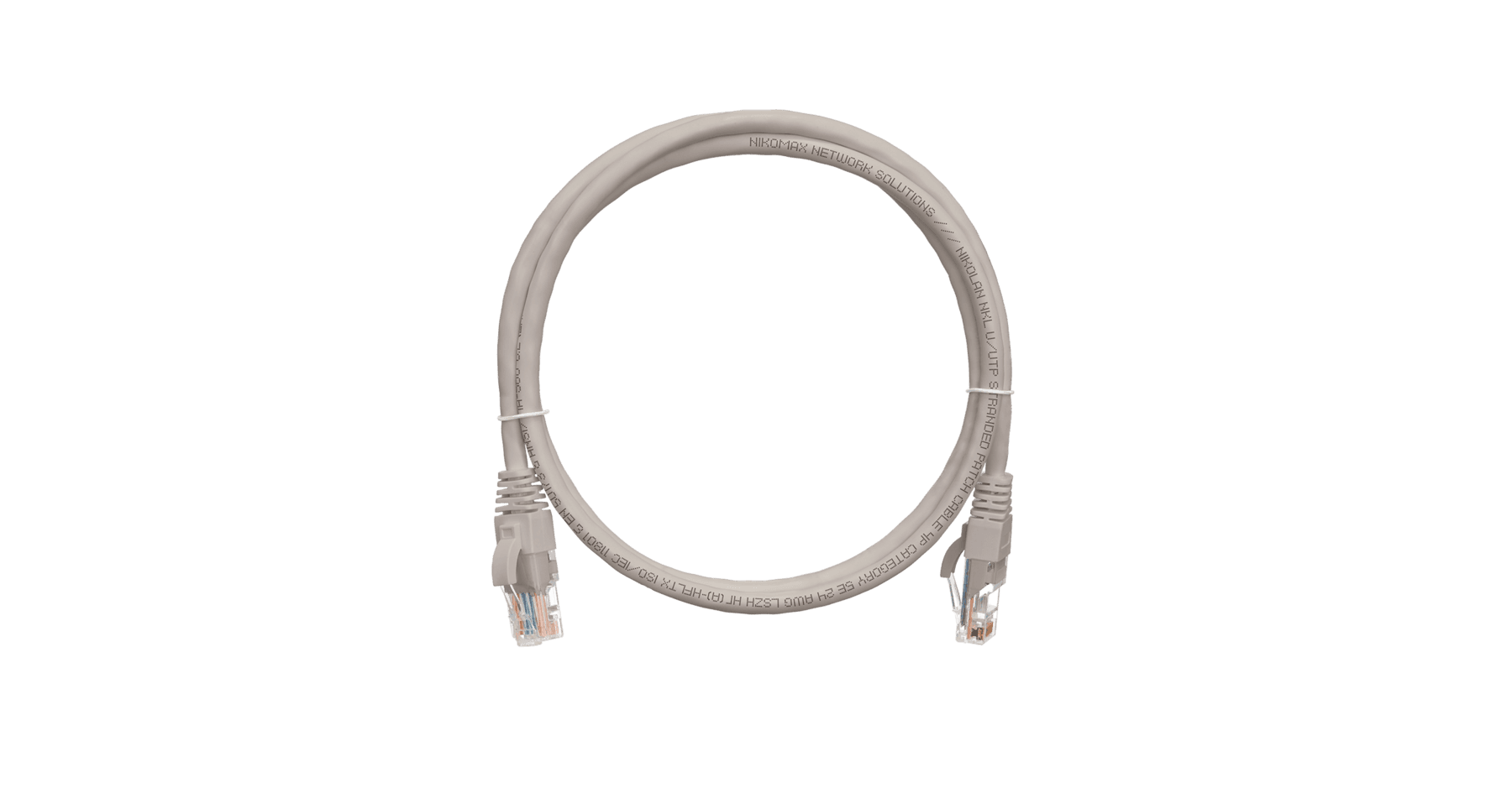Патч-корд U/UTP 4 пары Кат.5e 2хRJ45/8P8C T568B Черный