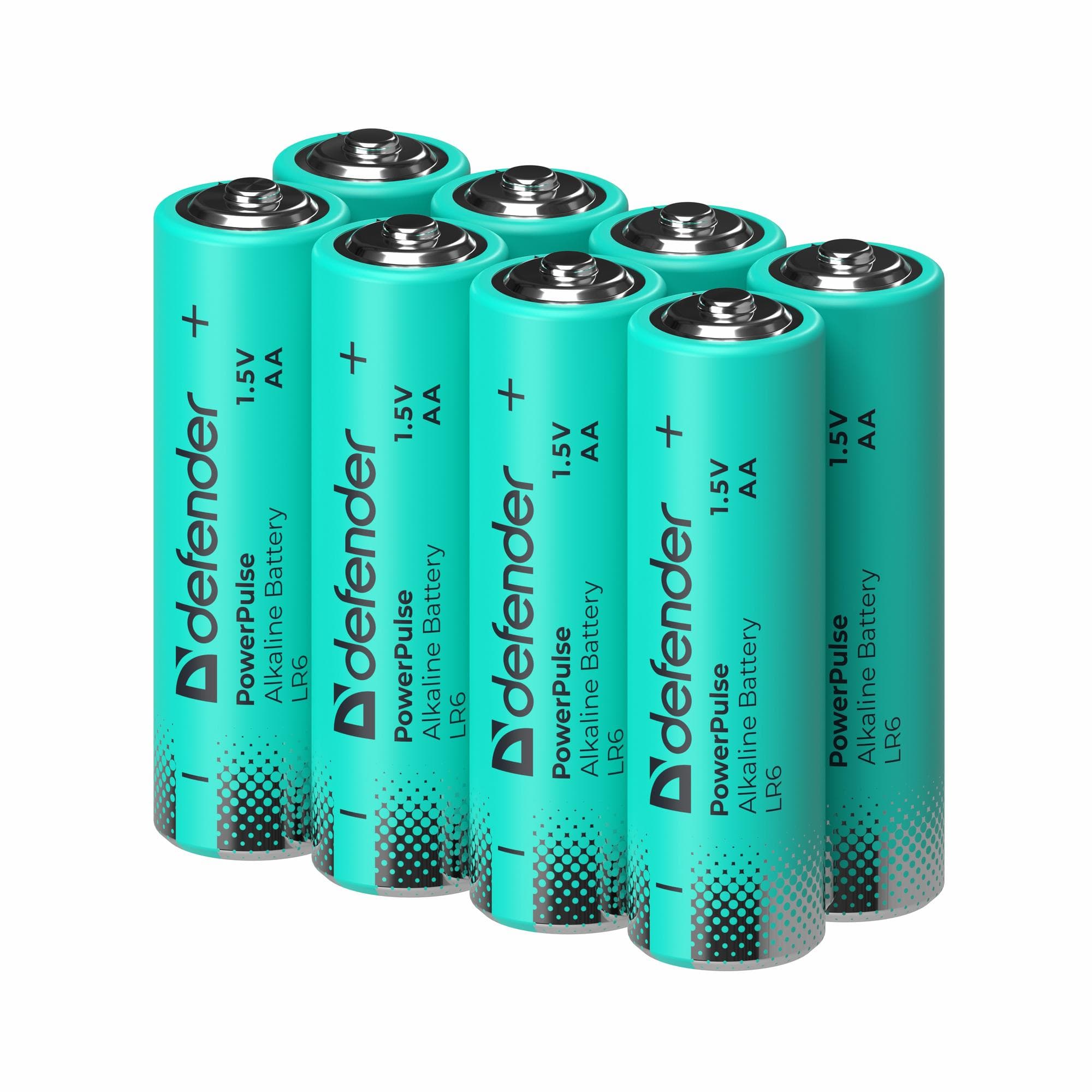 Батарейка алкалиновая PowerPulse LR6-8BL АА, (блистер - 8 шт.)