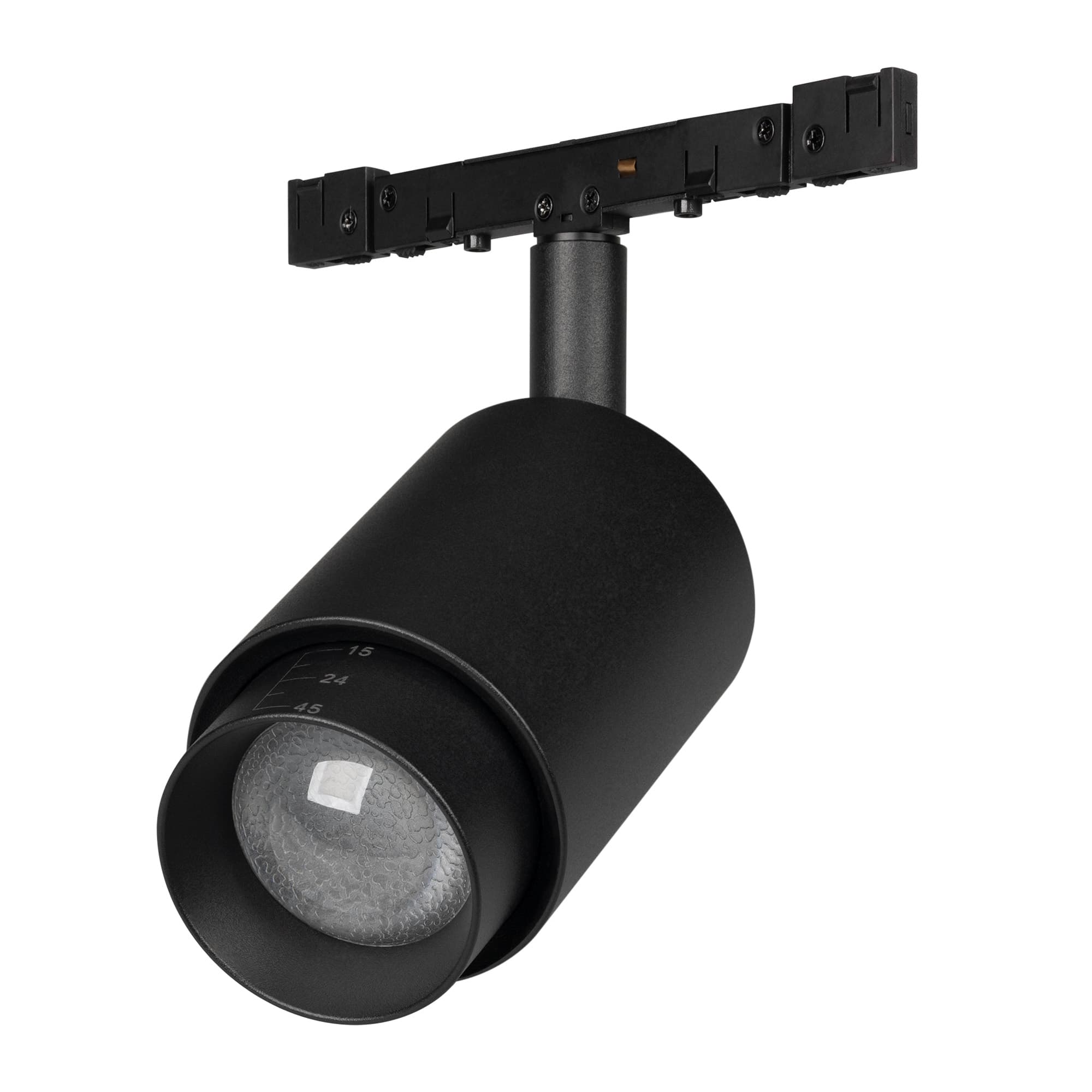 Светильник MAG-MICROCOSM-SPOT-ZOOM-R47-9W Warm3000 BK, 15-55 deg, 24V, IP20, металл, 5 лет