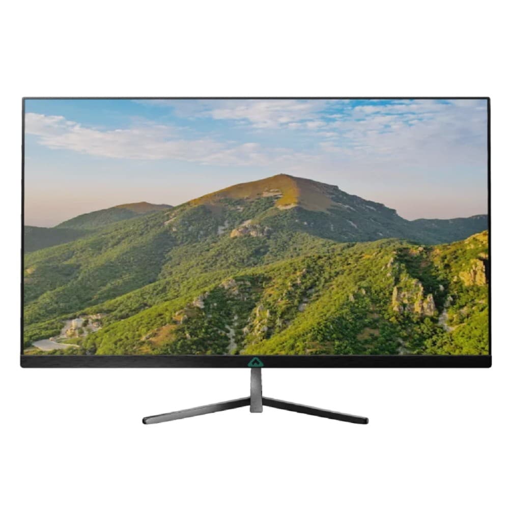 Монитор для ПК 27'', 1920х1080, 75Hz, IPS, Колонки, VGA, HDMI, DP, DVI-D, встроенный БП, регулировка наклона, HDMI 1.8 м, VESA, черный 