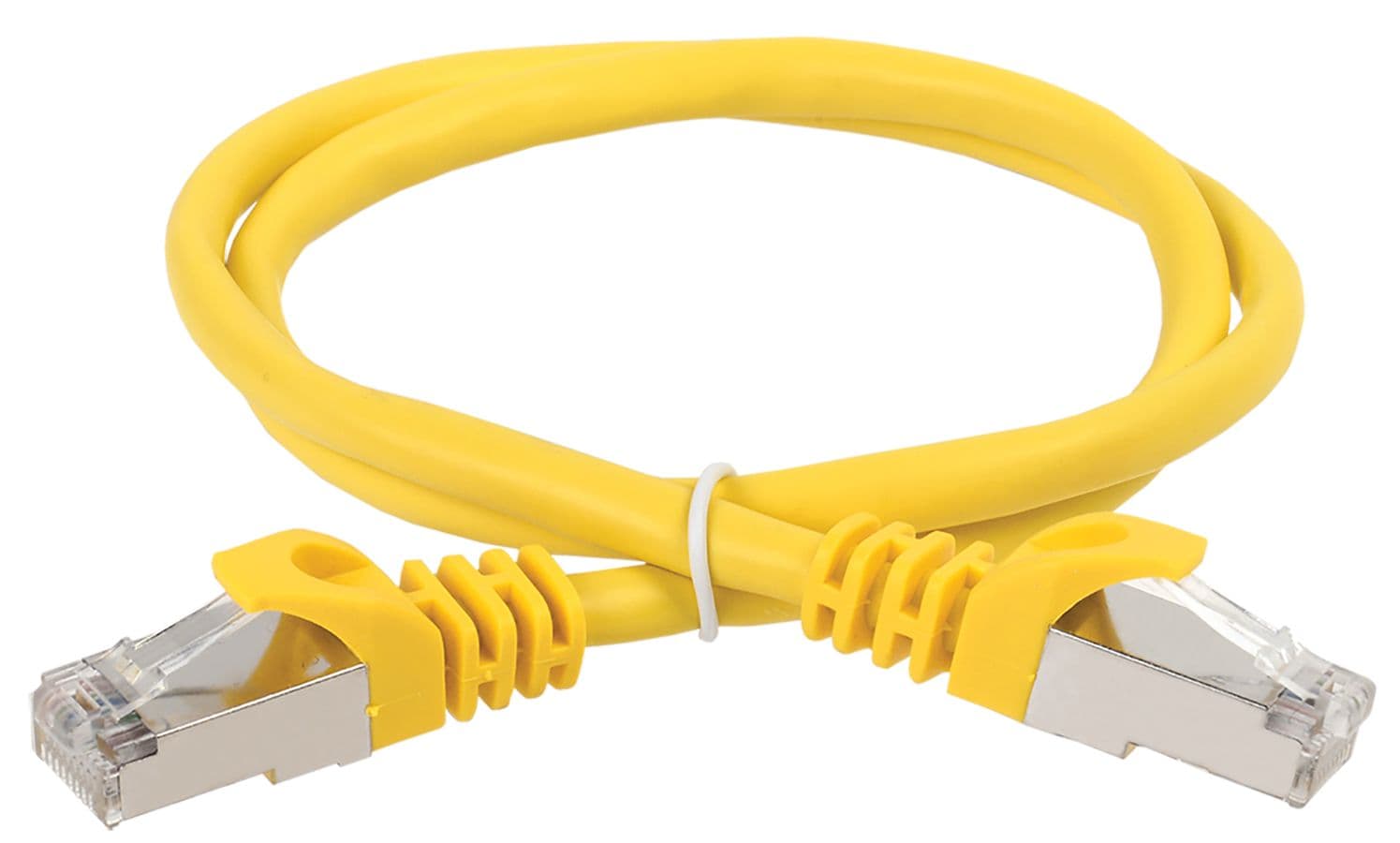 Коммутационный шнур (патч-корд) кат.5E FTP PVC 15м желтый