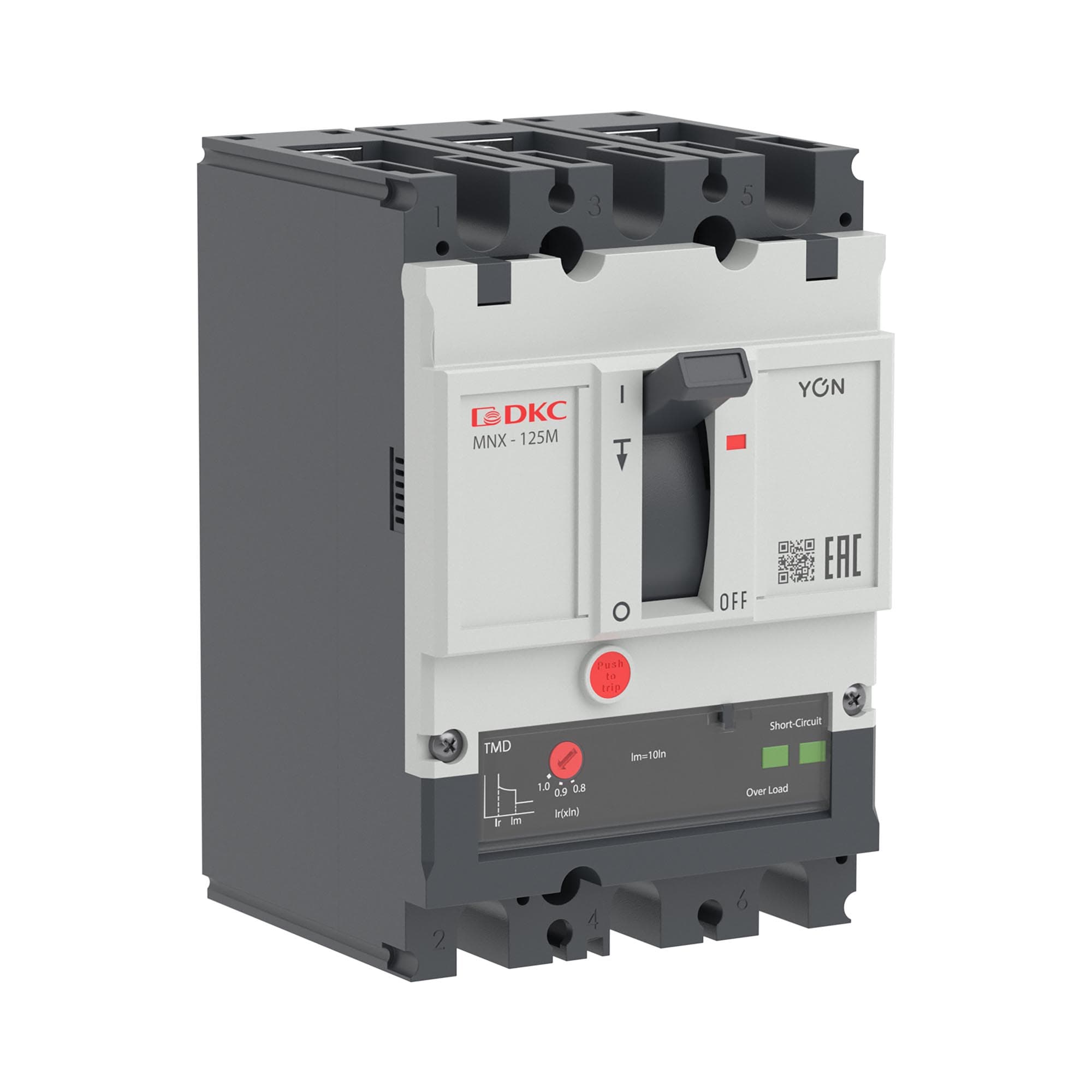Выключатель автоматический YON pro MNX125M 3P 32 A 100 kA при AC415V расцепитель TMD