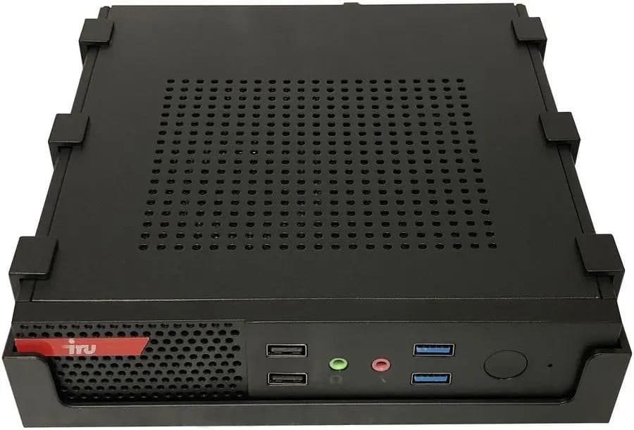 Персональный компьютер Опал 313 slim,i3 10100,8Gb,SSD 256Gb,UHDG 630,Free DOS,GbitEth,120W,черный