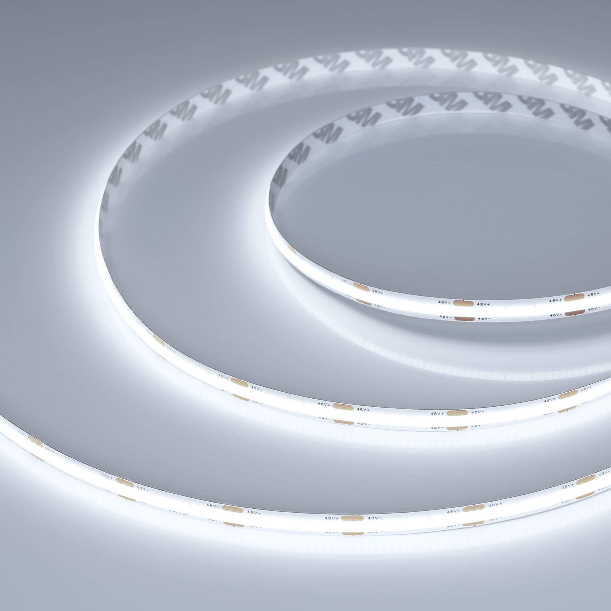 Лента светодиодная 10 Вт/м 48В IP20 6000K 480LED/м COB-X480-8mm CSP 50 м