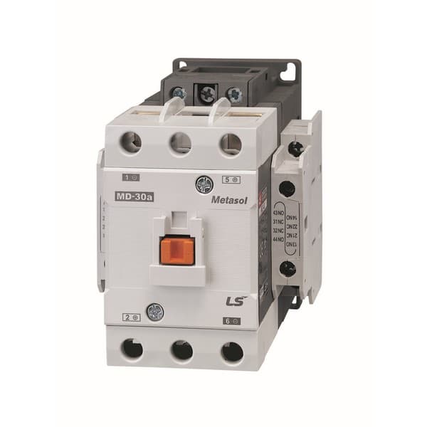 Двухполюсный контактор постоянного тока MD-30a DC220V Screw 2a2b
