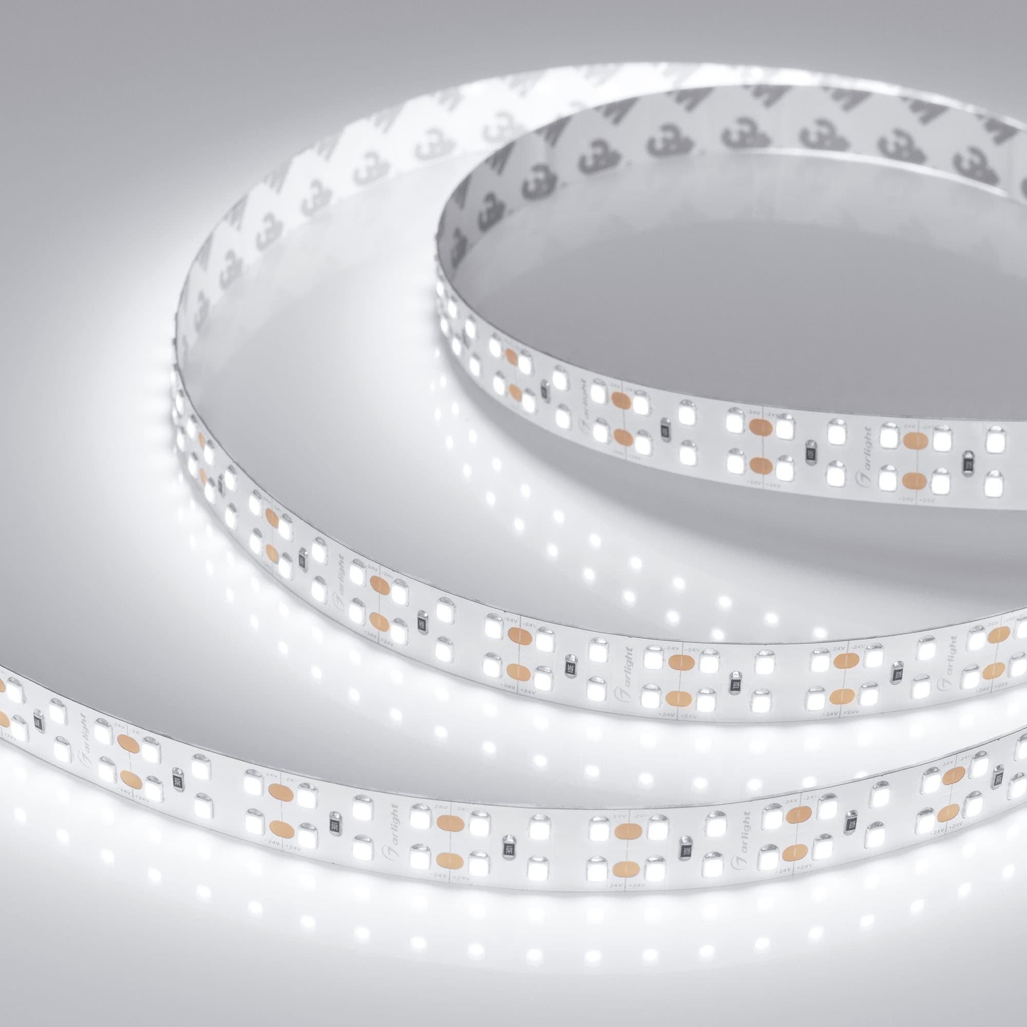 Лента светодиодная 19,2 Вт/м 24В IP20 6000K 240LED/м RT/RTW-A240-15mm SMD 2835 5 м
