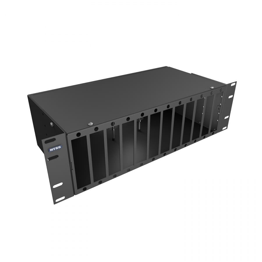 Кросс оптический 19'' укомплектованный 3U, 96 портов FCUPC, 625125 мкм черный RAL 9005
