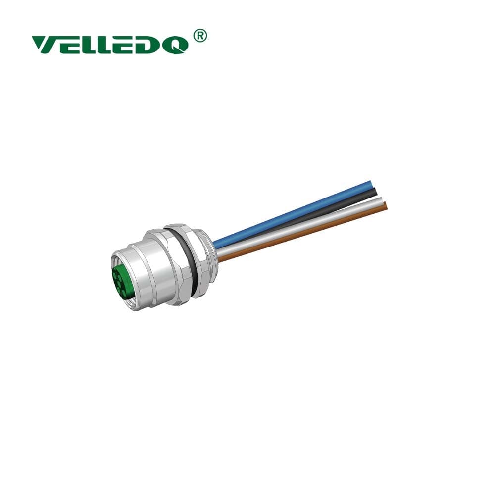 Монтажный разъем FLQ-M12-F17(M12)-0.3 (розетка)