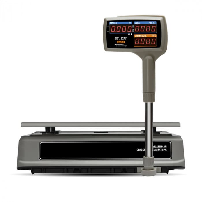 Весы торговые M-ER 328 ACPX-6.1 TOUCH-M LED