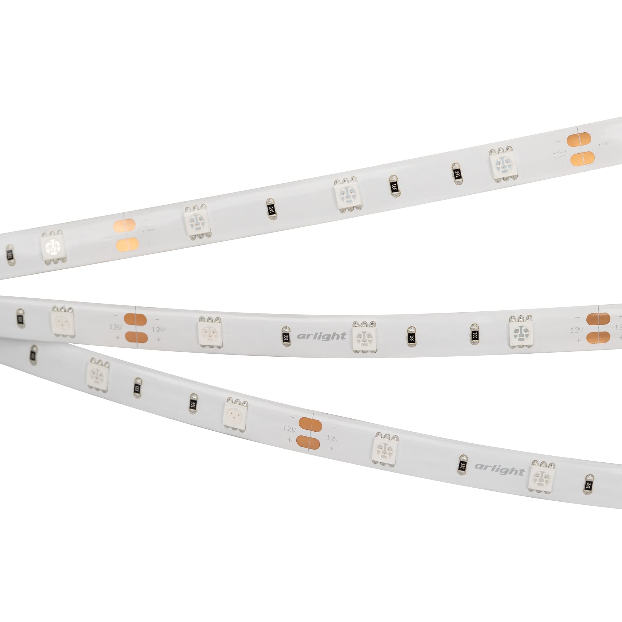 Лента светодиодная 7,2 Вт/м 12В IP65 Синий 30LED/м RT/RTW-B30-10mm SMD 5060 5 м