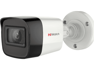 Видеокамера HD-TVI 5Мп цилиндрическая с подсветкой EXIR до 30м, микрофон (3.6мм)