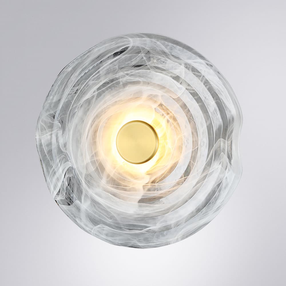 Светильник настенный BEVEL LED 6Вт Металл Латунь