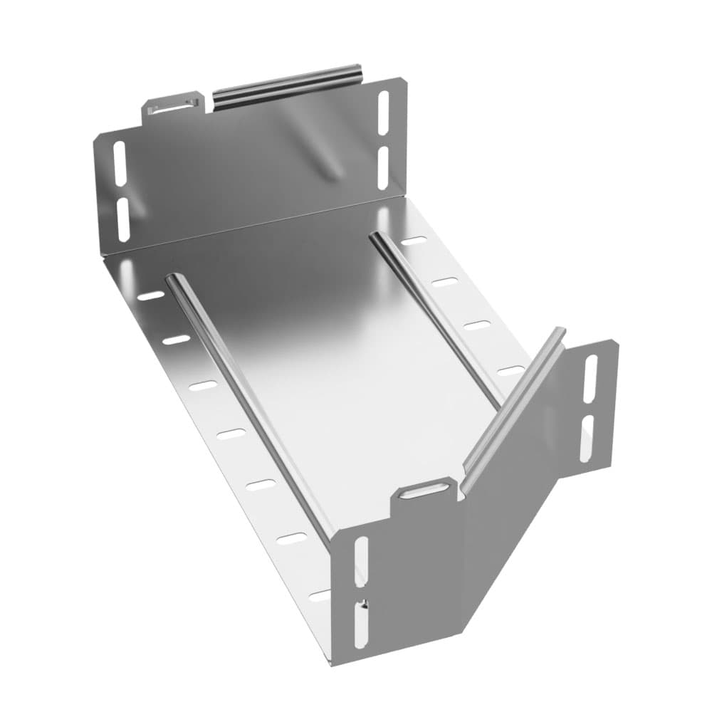 Переходник левый Стандарт INOX (AISI 304) 400х300х100 Промрукав