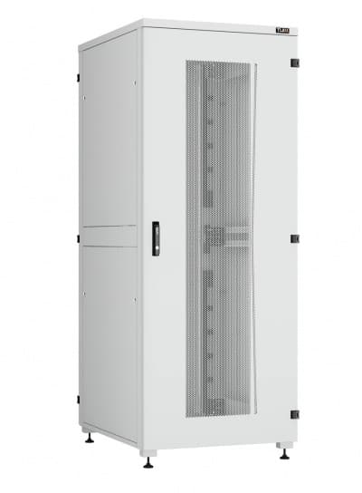 Шкаф напольный Lite II 19д 42U Ш800хВ2042хГ1000мм черный RAL9005
