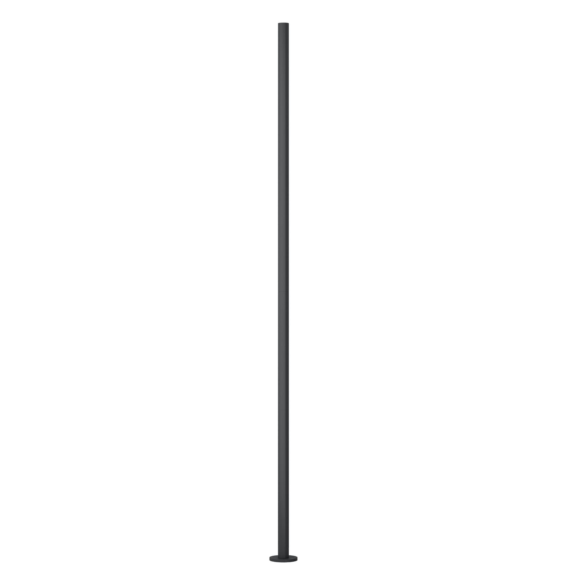 Столб для паркового светильника Outdoor Pillar 4м Графит