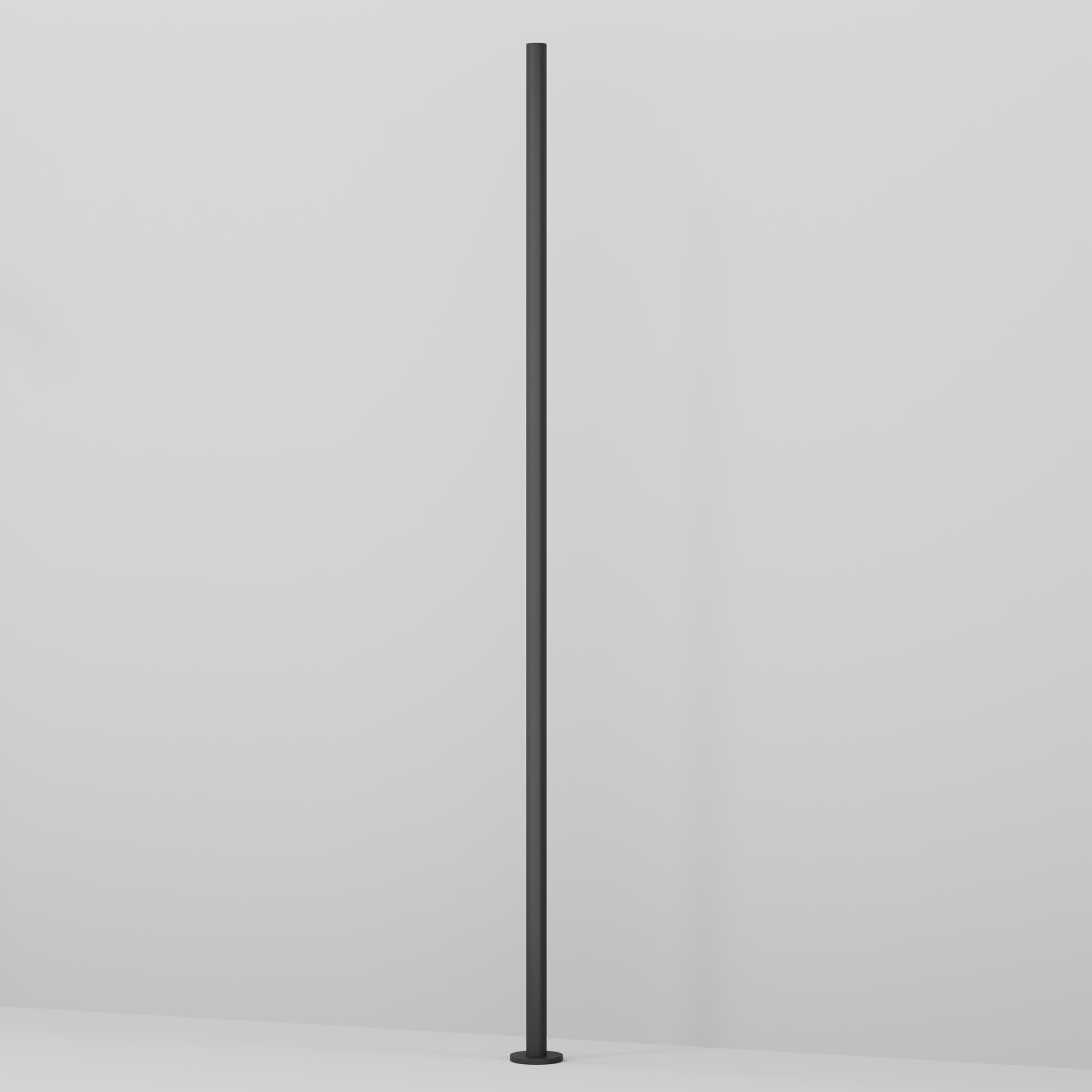 Столб для паркового светильника Outdoor Pillar 4м Графит