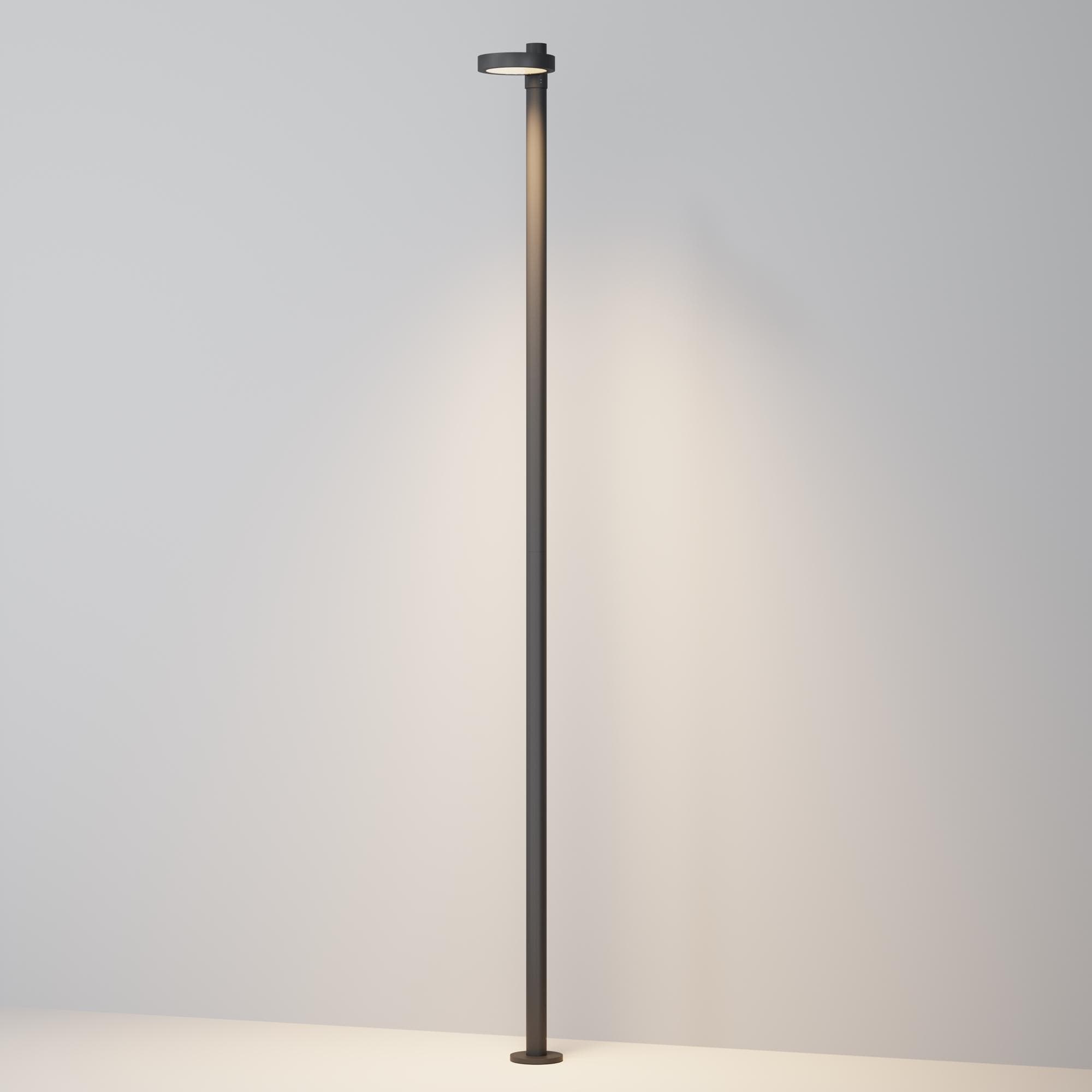 Столб для паркового светильника Outdoor Pillar 4м Графит