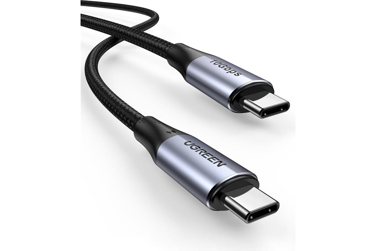 Кабель для зарядки и передачи данных USB C 3.1 Gen 2 5A, 1м.