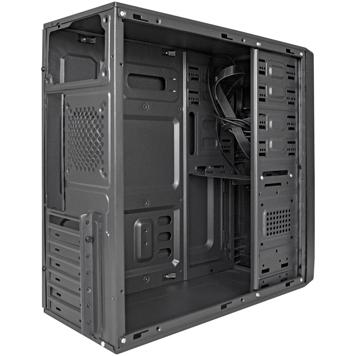 Корпус для ПК, Miditower, ATX, без БП, 1xUSB + 2xUSB 3.0, аудио, чёрный