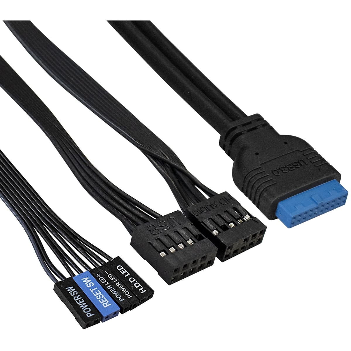 Корпус для ПК, Miditower, ATX, без БП, 1xUSB + 2xUSB 3.0, аудио, чёрный