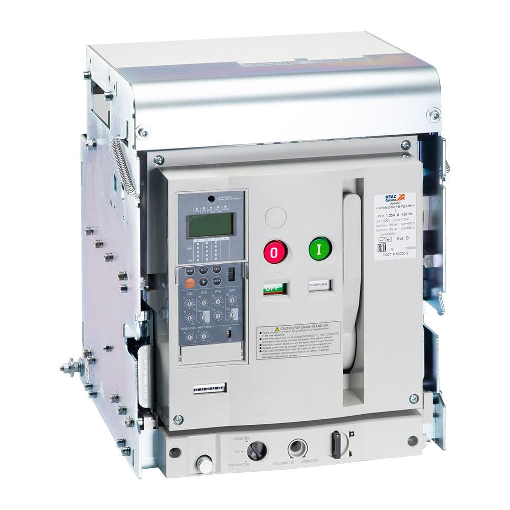 Выключатель автоматический воздушный OptiMat A-1000-S2-3P-65-D-MR8.0-B-C2200-M2-P05-S1-06