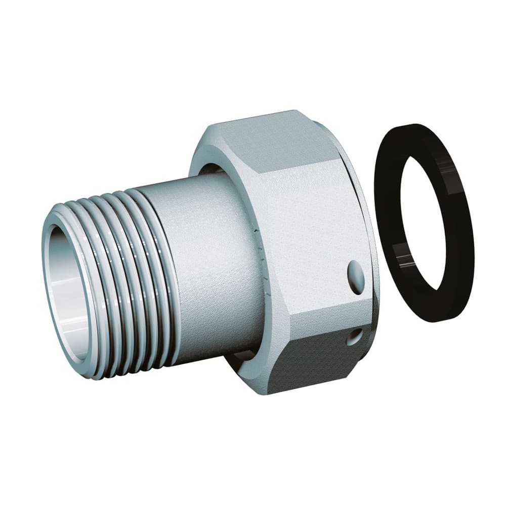Американка хромированная 1/2”НР-3/4”НГ под пломбу