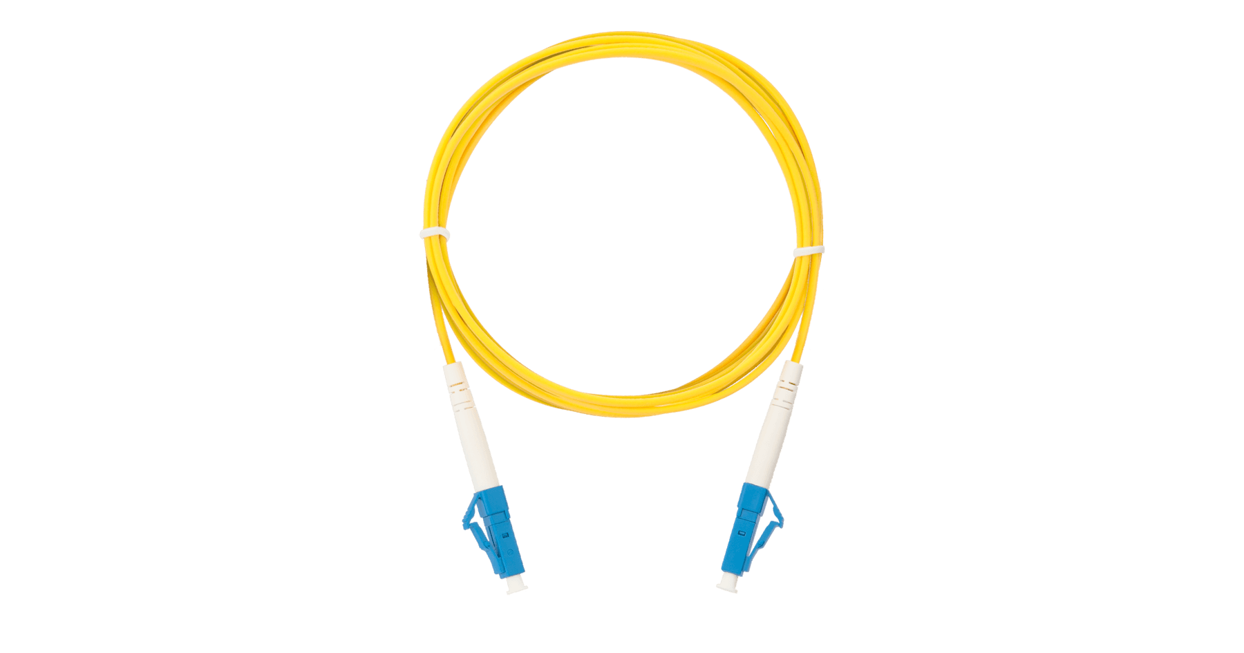 Патч-корд оптический соединительный SM 9/125 OS2 LC/UPC-LC/UPC одинарный LSZH