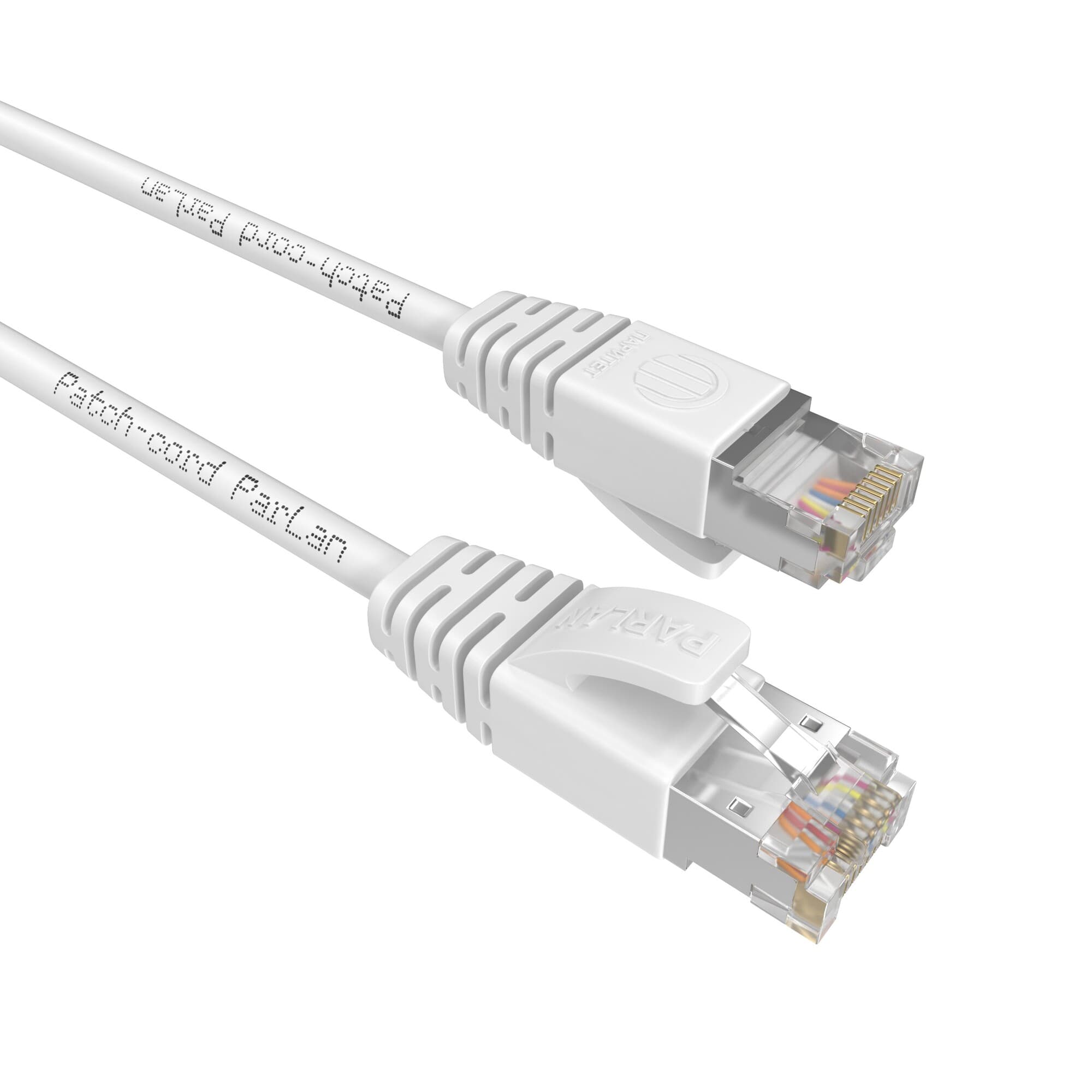 Патч-корд F/UTP Cat 5e ZH 4х2х0,48 Flex 2м белый