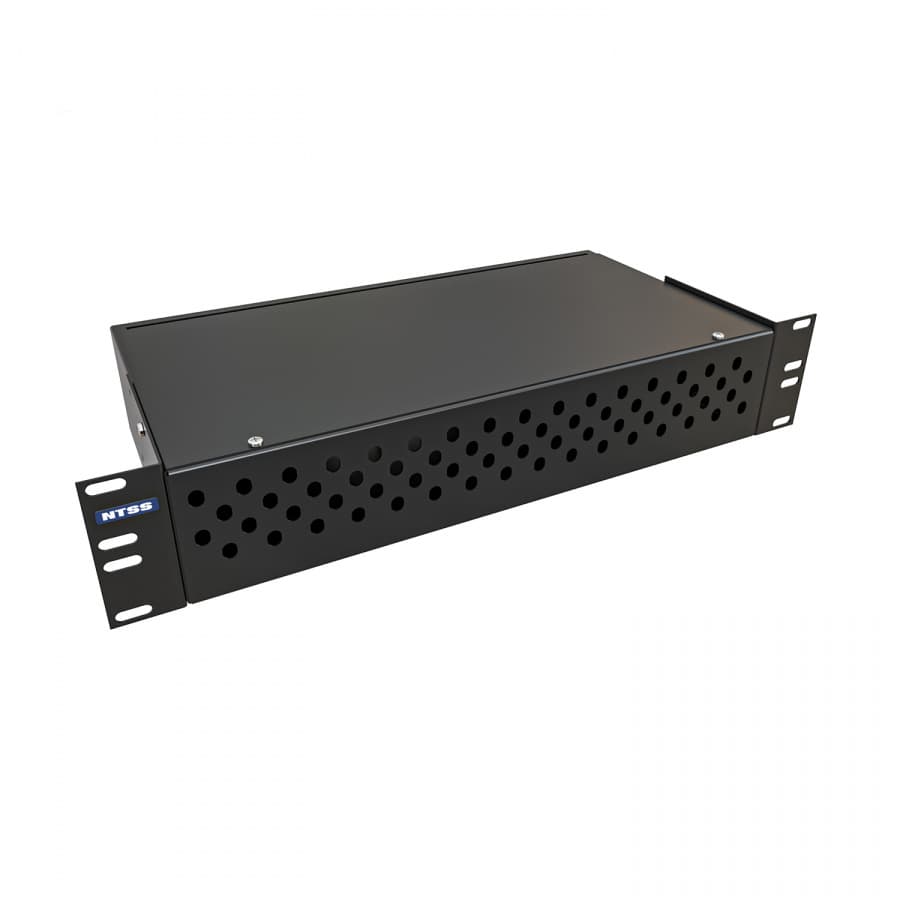 Кросс оптический 19'' укомплектованный 2U, 64 порта FCUPC, 50125 мкмчерный RAL 9005