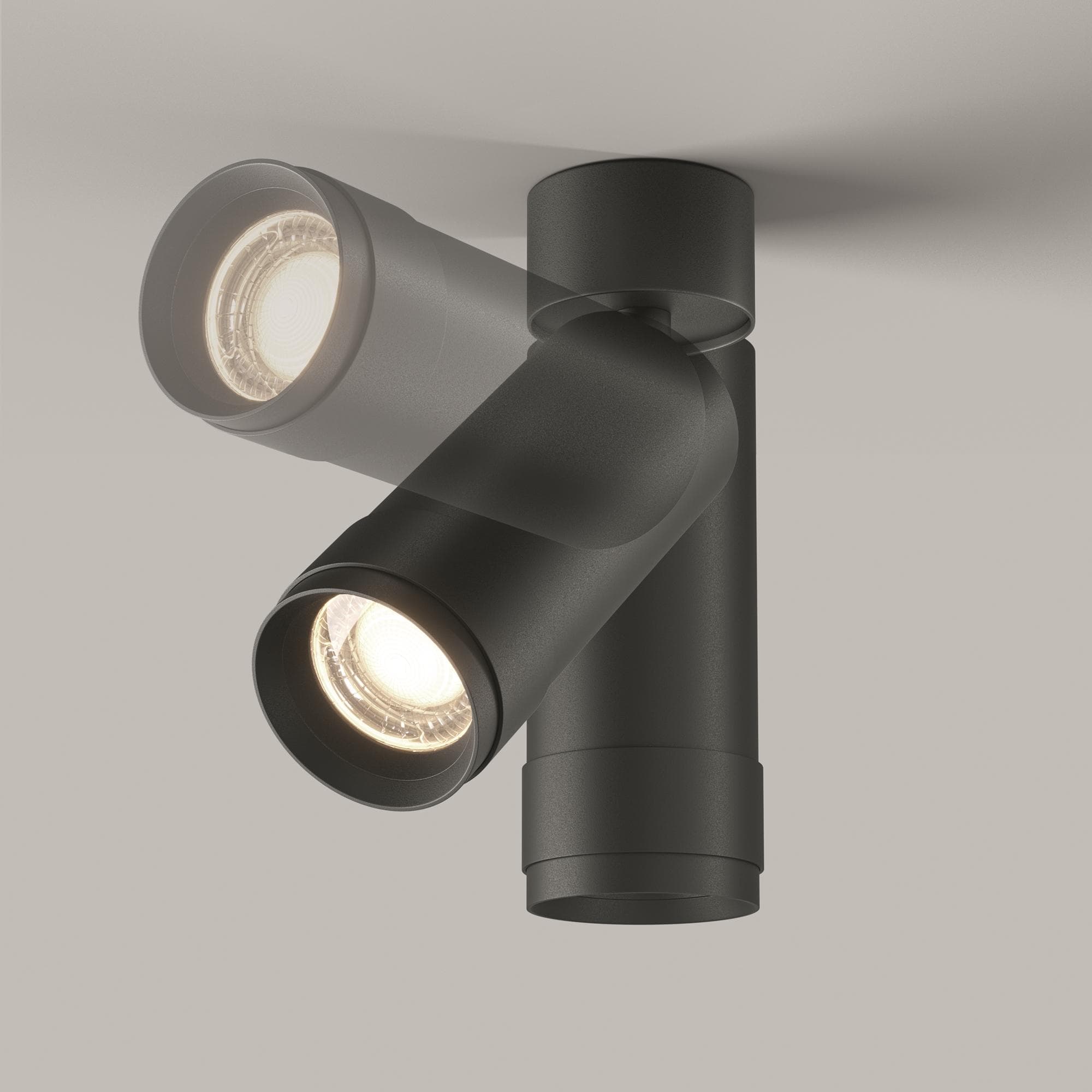 Светильник потолочный Focus Zoom LED 12W Черный