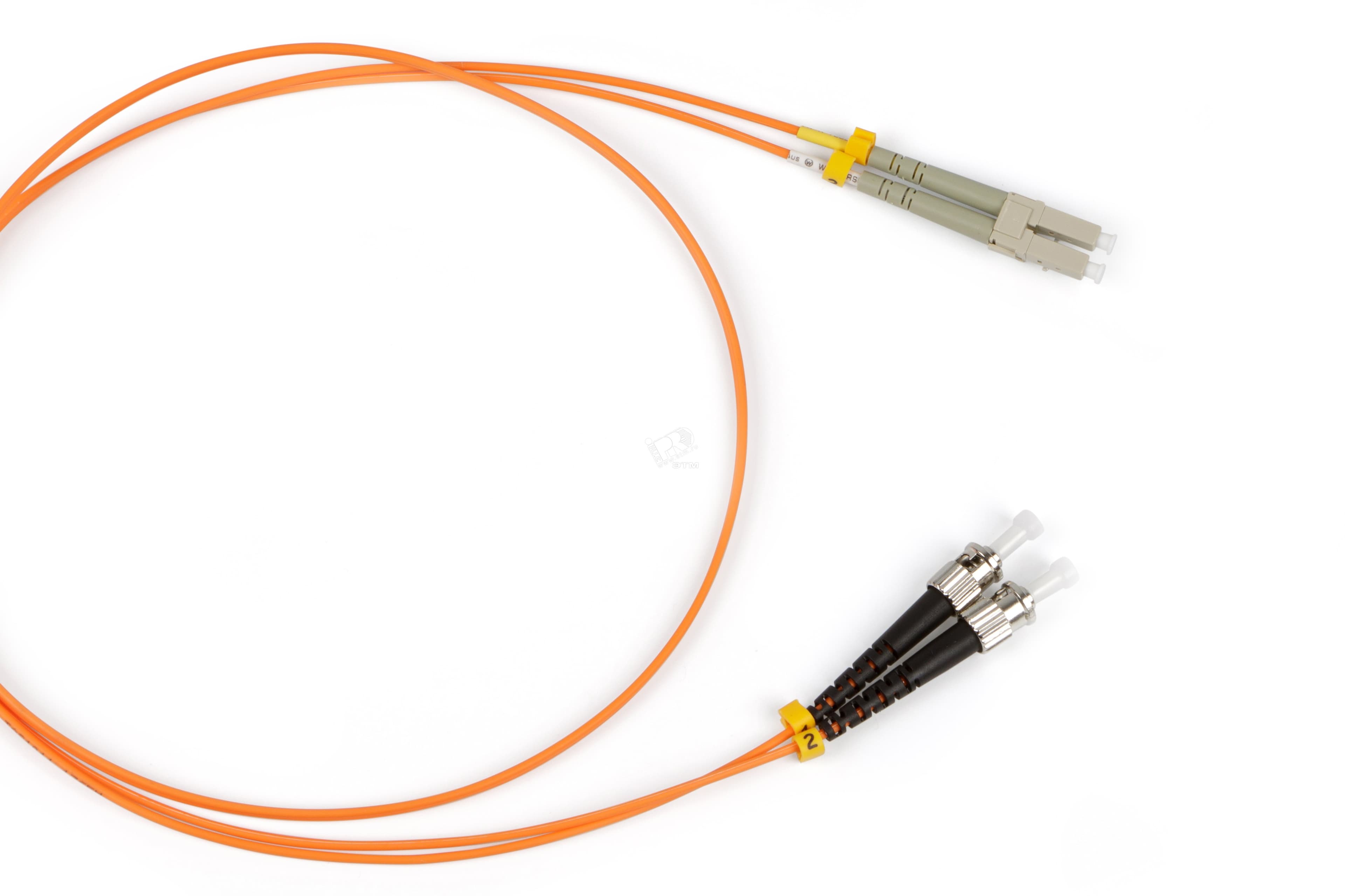 Патч-корд оптический MM 50/125 ST-LC duple* LSZH 1 м