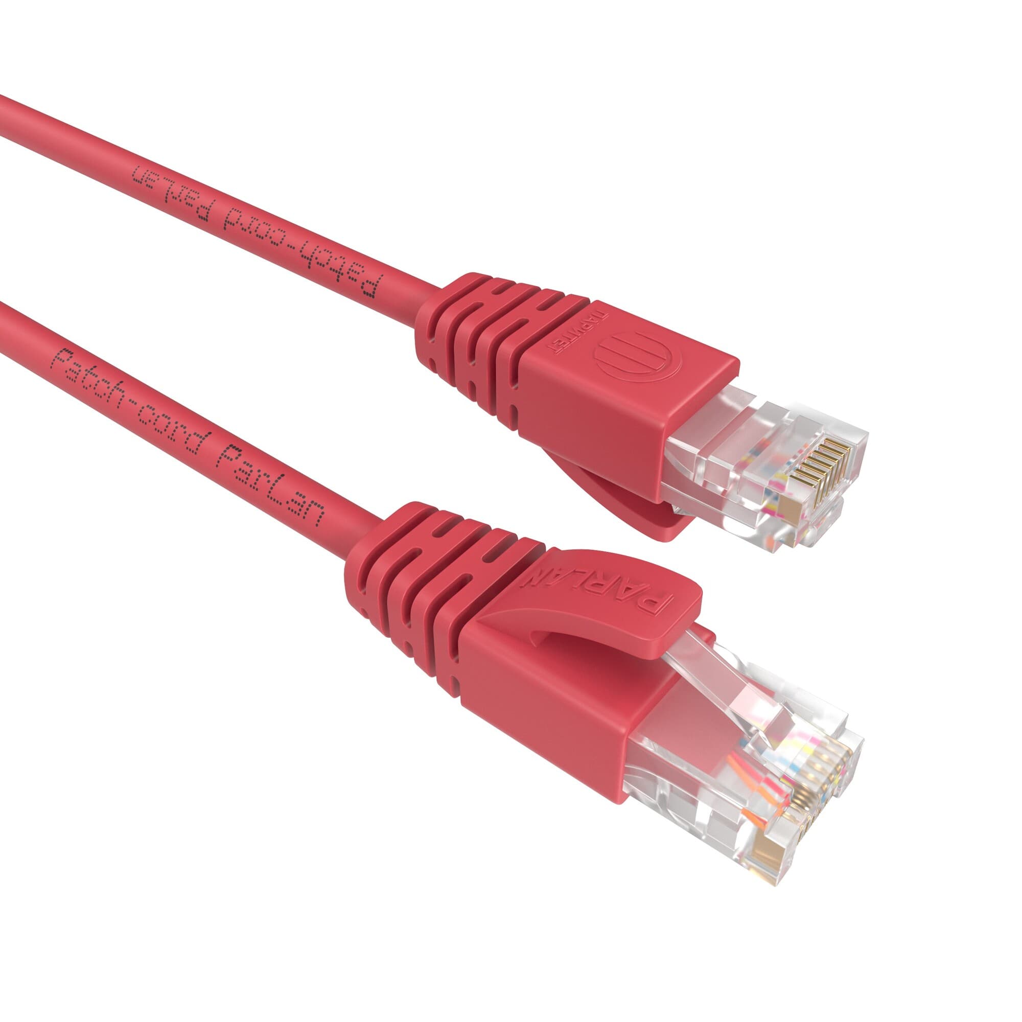 Патч-корд U/UTP Cat 6 PVC 4х2х0,60 Flex 1м красный