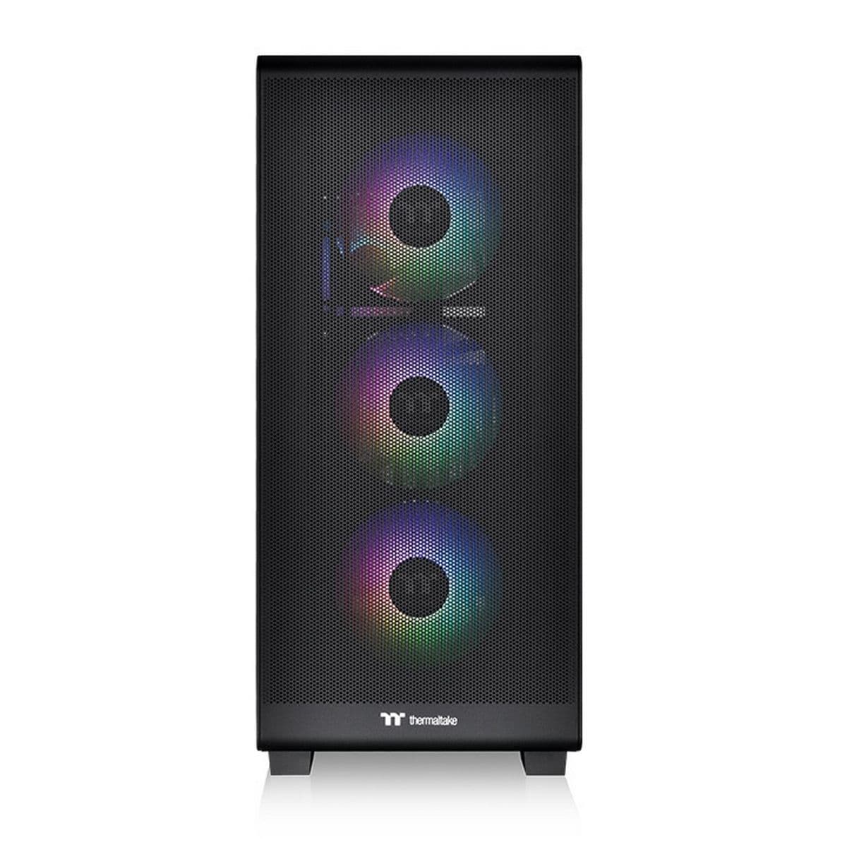 Корпус для ПК S250 TG ARGB Mid Tower Chassis, Middle Tower, E-ATX, черный
