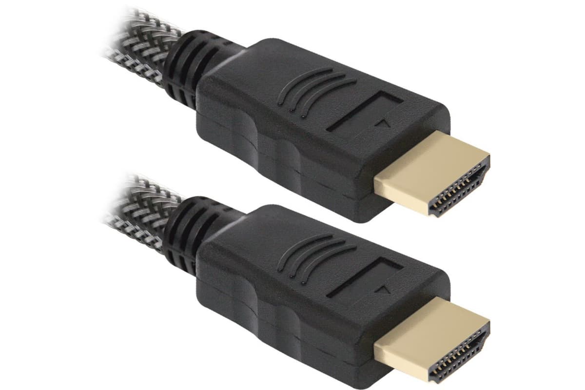 Кабель HDMI 1.4, PRO 19М на 19М, 1 м.
