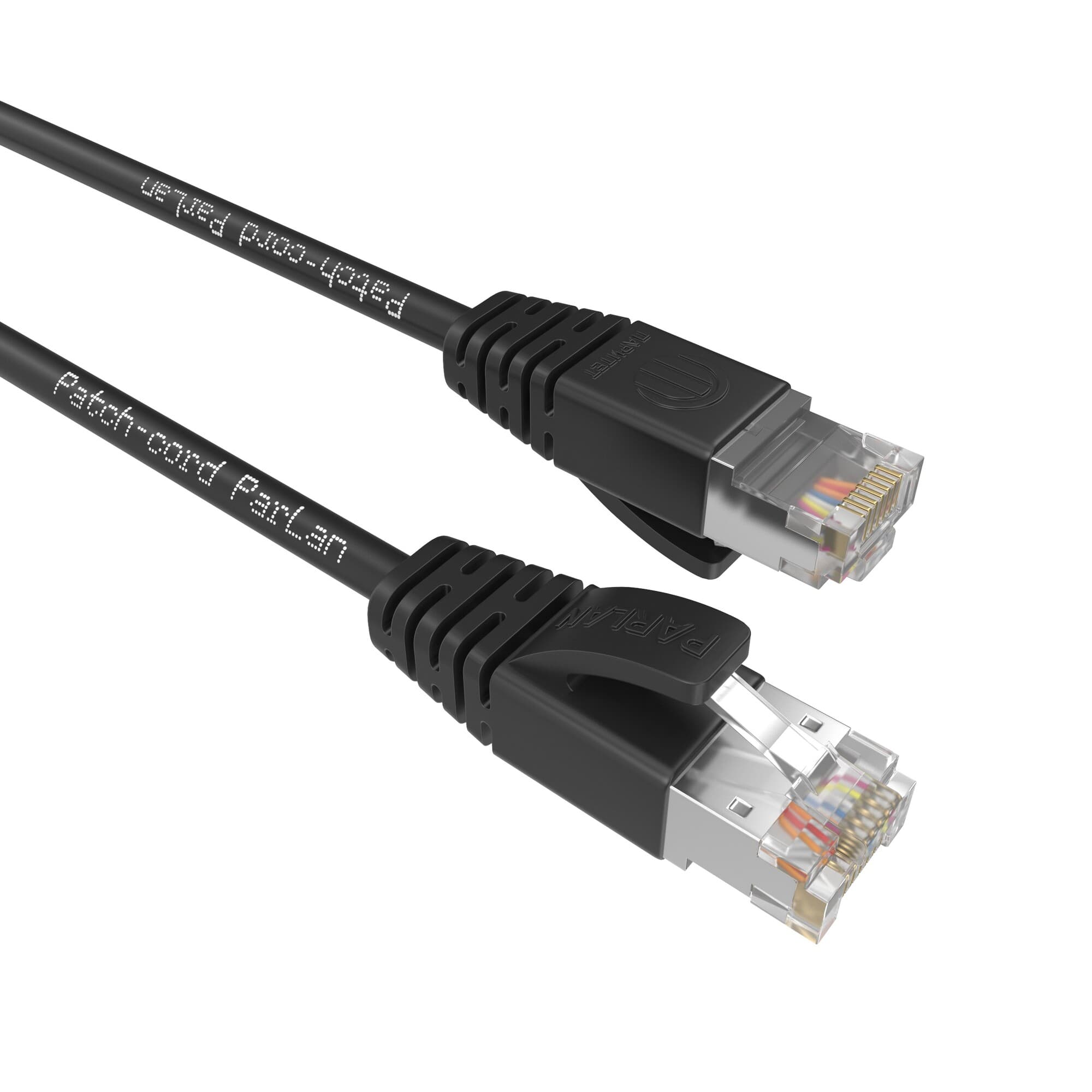 Патч-корд F/UTP Cat 5e ZH 4х2х0,48 Flex 0,25м черный