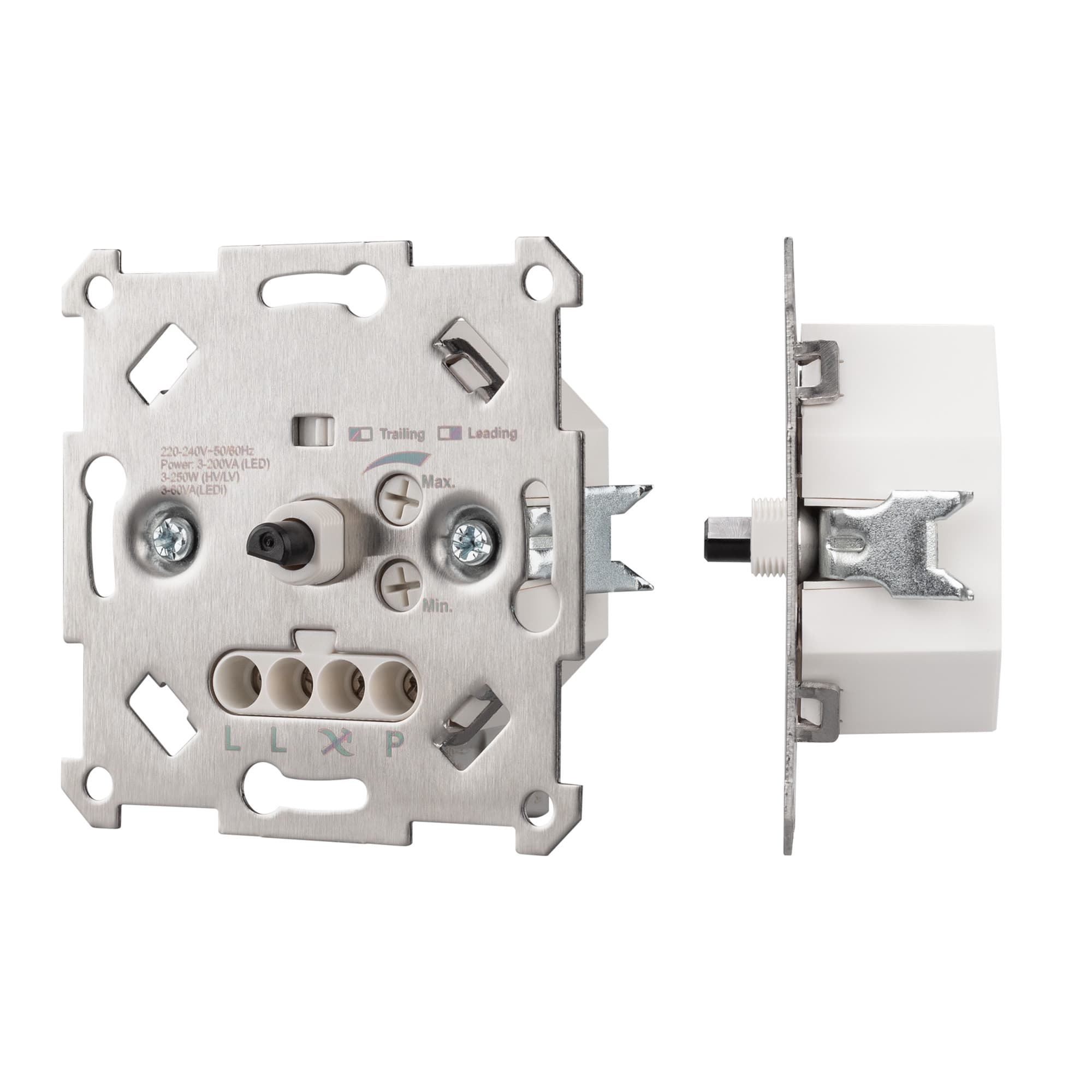 Панель управления роторная INTELLIGENT TRIAC-601-33-DIM-PD-IN 230V, 1x1A, Механизм IARL, IP20 металл, 3 года
