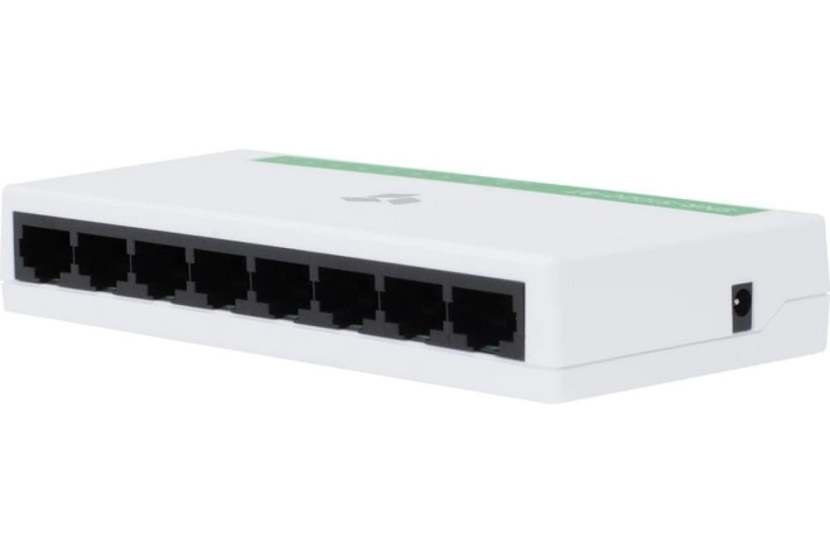 Коммутатор неуправляемый 8 портов RJ45 10 100 Мб/с