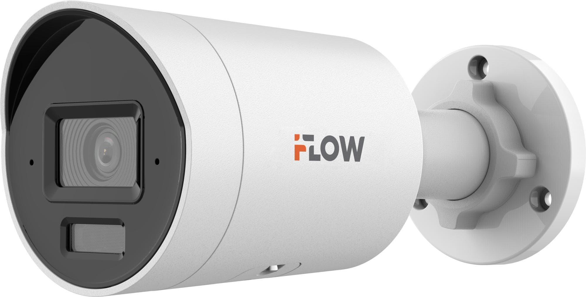 Видеокамера IP 2Мп цилиндрическая IP67 ИК/LED-40м с PoE (6мм)