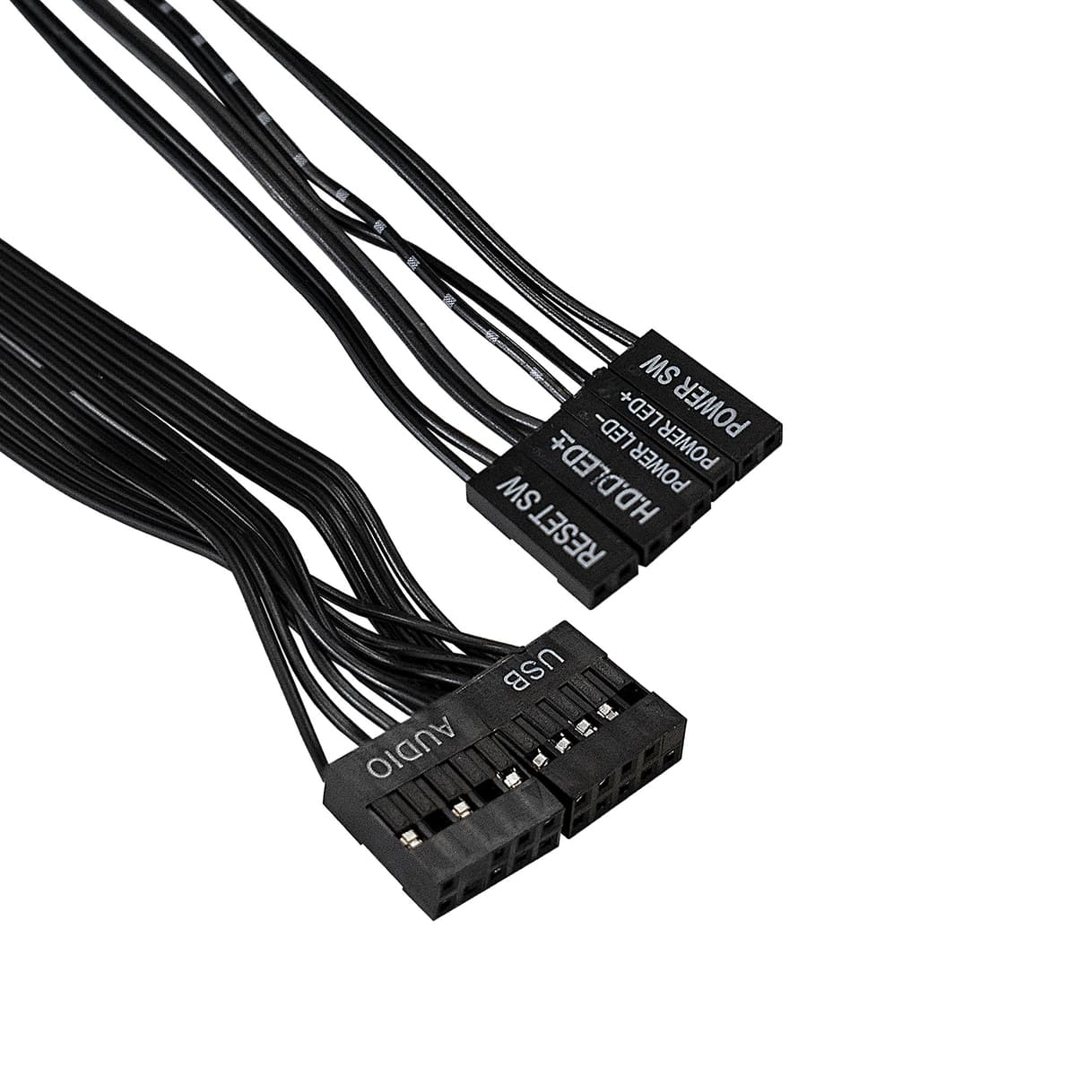 Корпус для ПК, Minitower, mATX, БП 400W, 2xUSB, аудио, чёрный