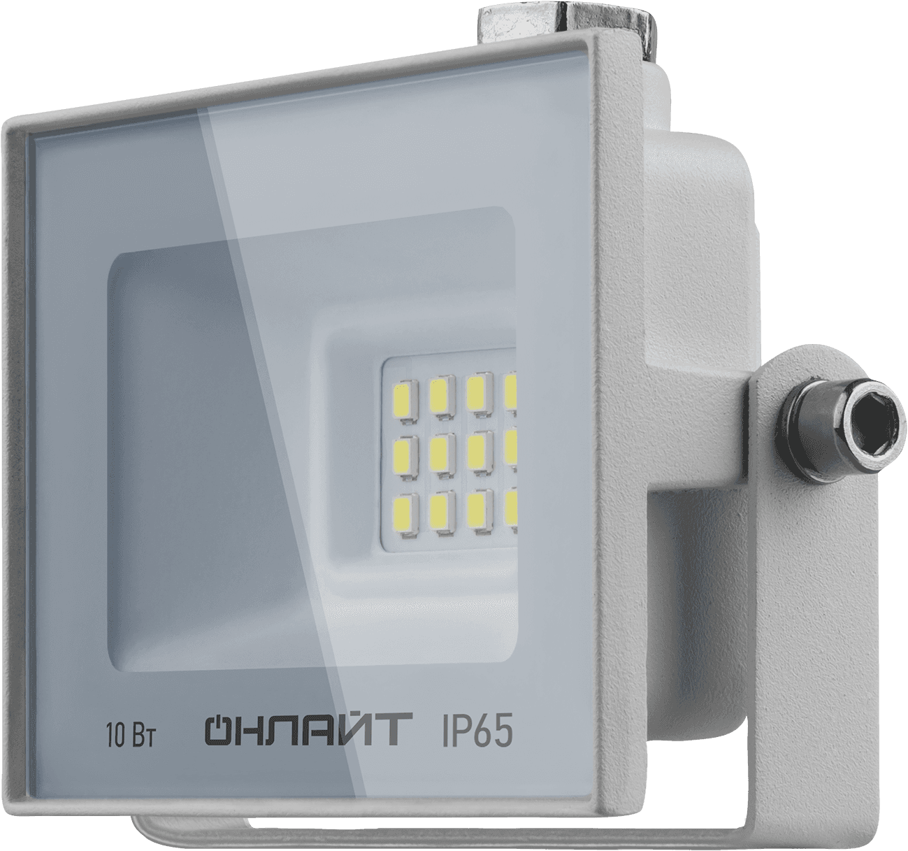Прожектор светодиодный ДО-10w OFL-10-6K-WH-IP65-LED