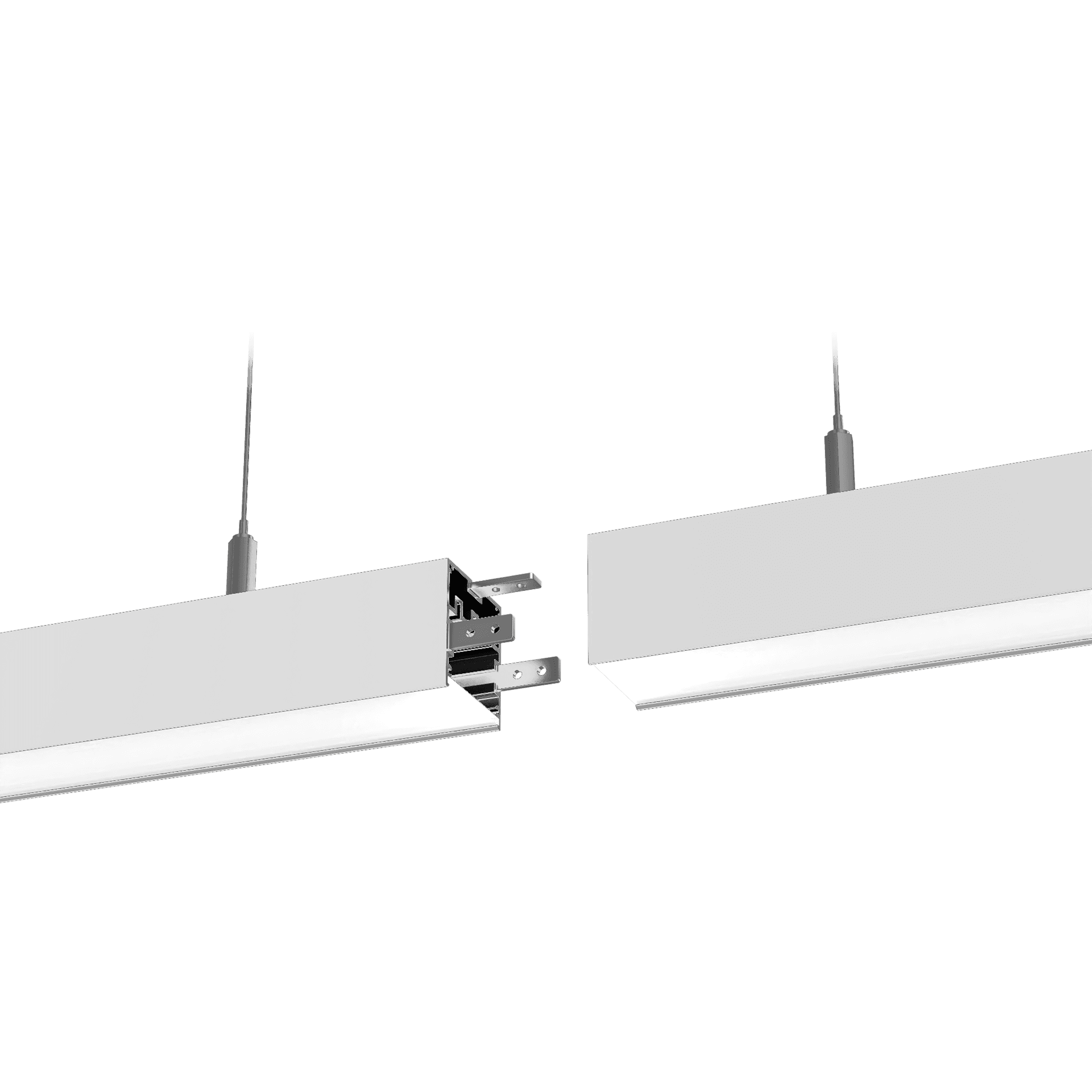 Светильник светодиодный подвесной Optima Line 3070 P 2500 LW 40 2700 120 WH