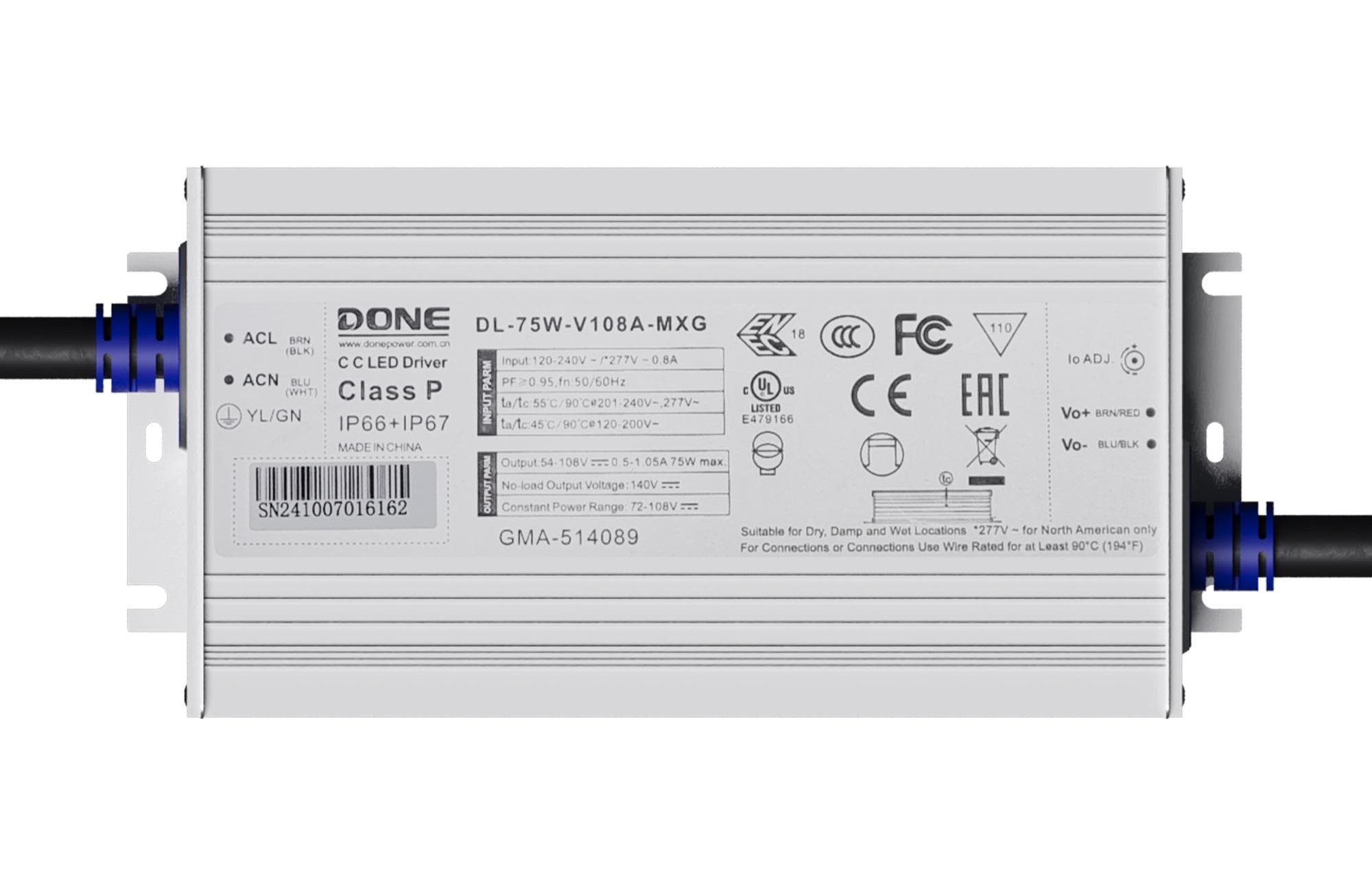 Блок питания L-line mini 75W-700mA